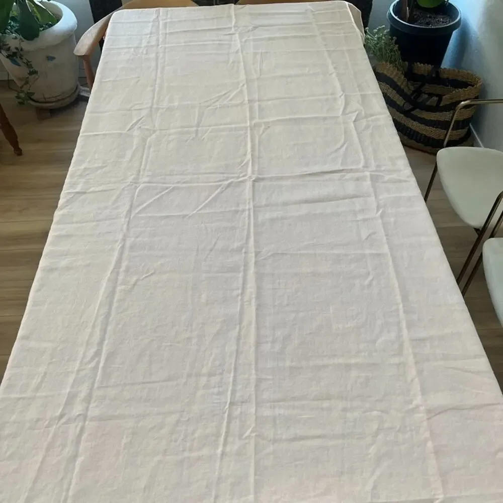 Light Blush Pink Linen Fabric